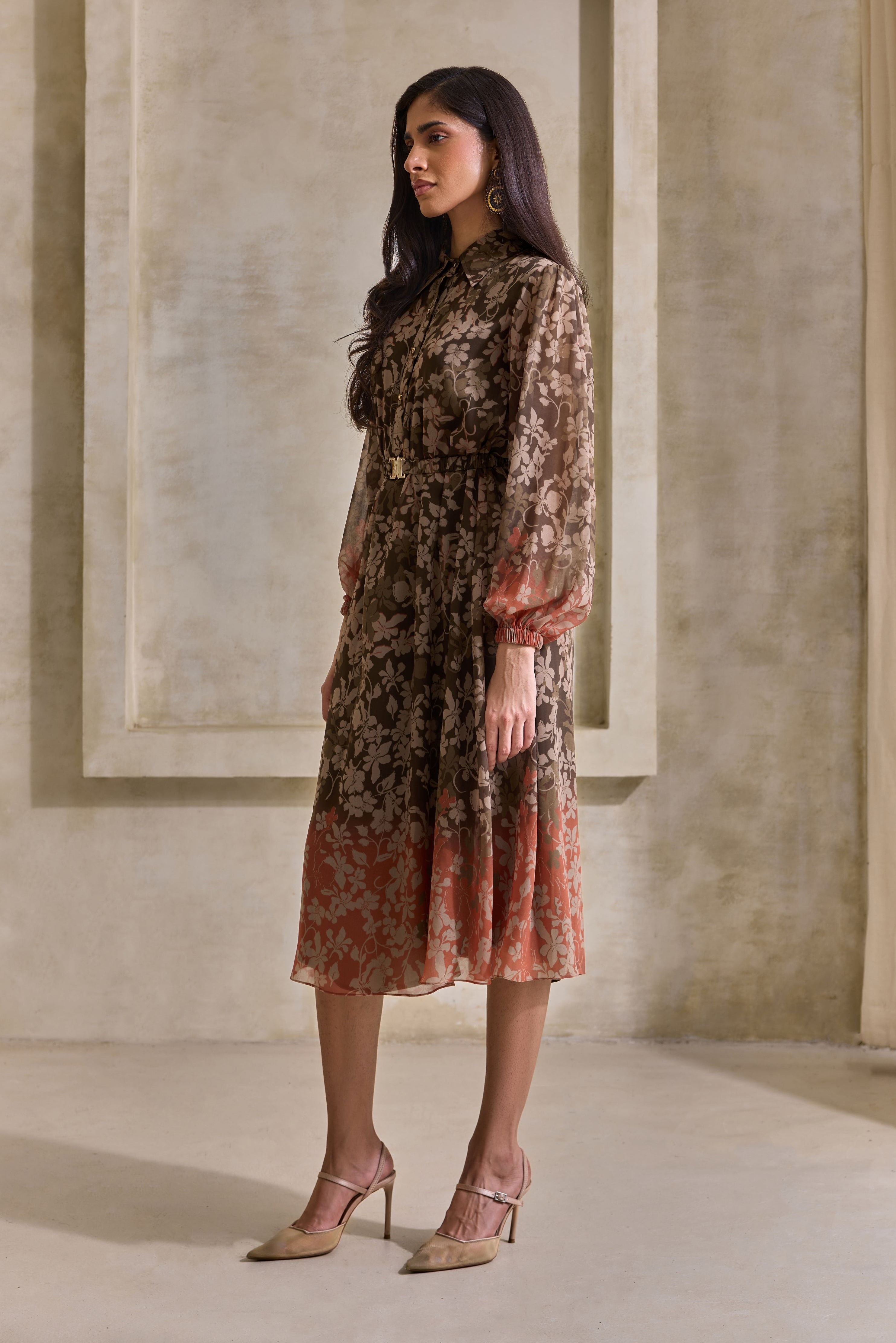 OLIVE HAZE DRESS