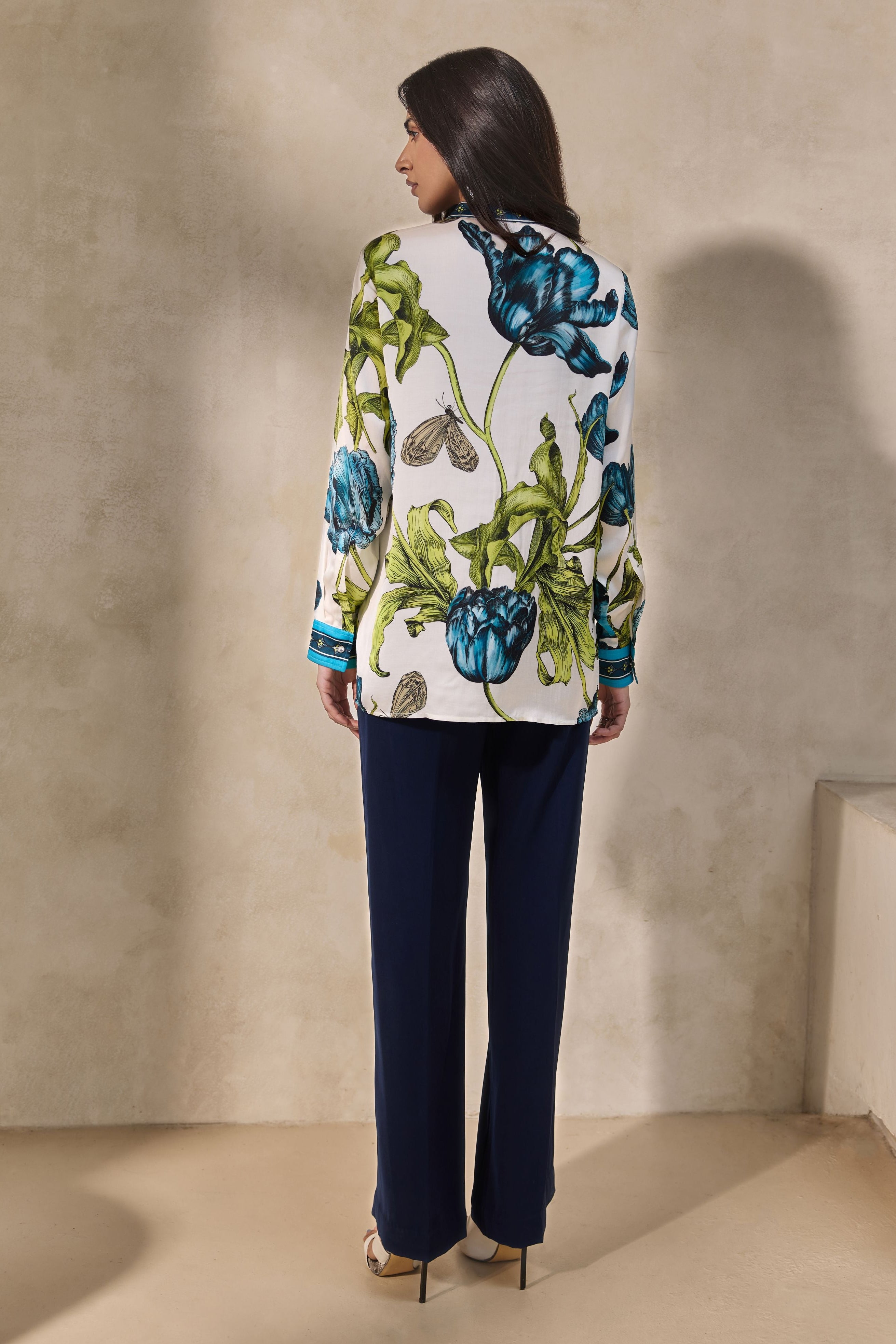 MIDNIGHT TULIP SHIRT