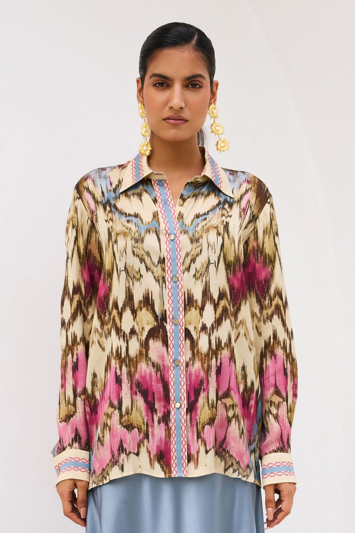 RUSTIC ABSTRACT SHIRT