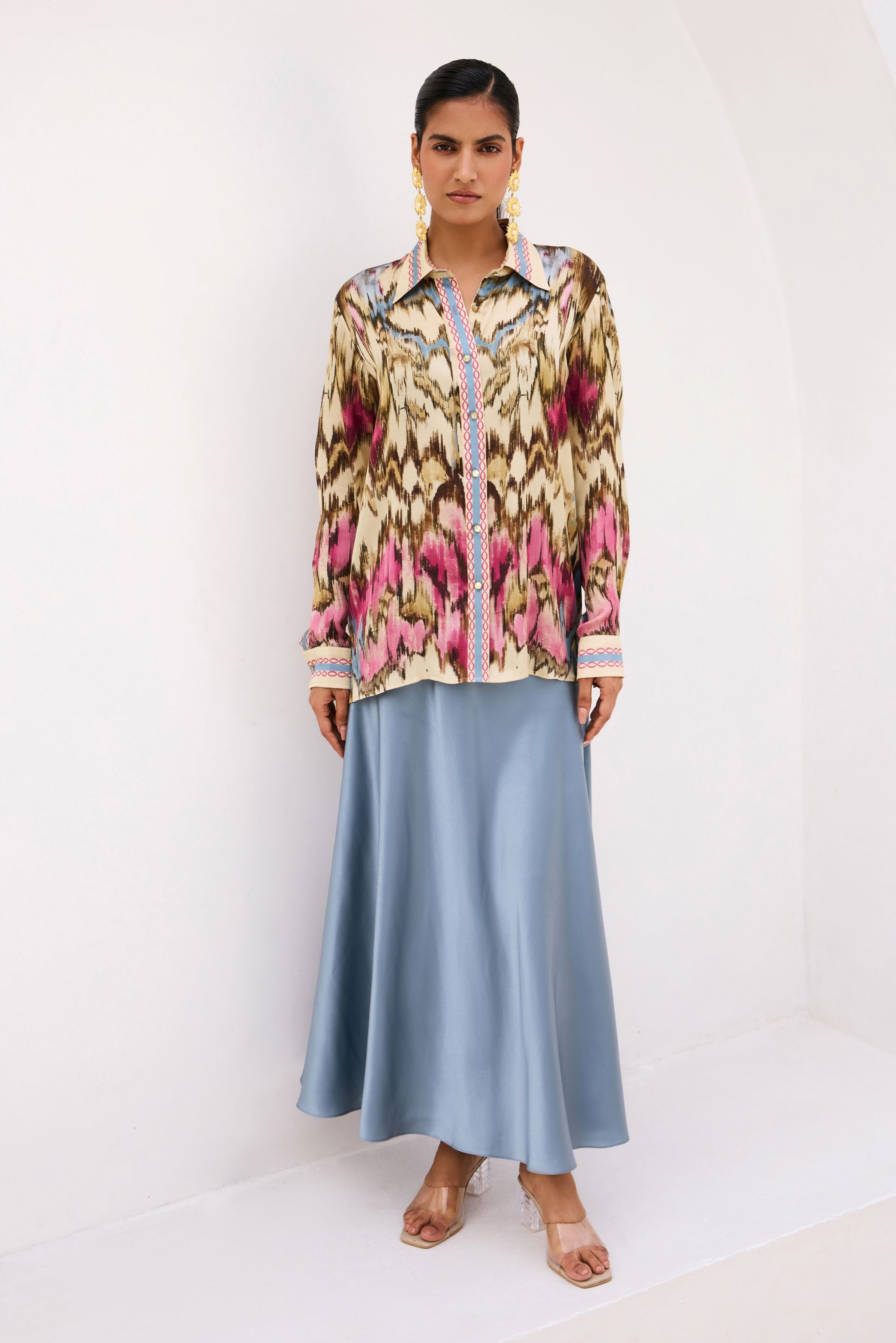 RUSTIC ABSTRACT SHIRT