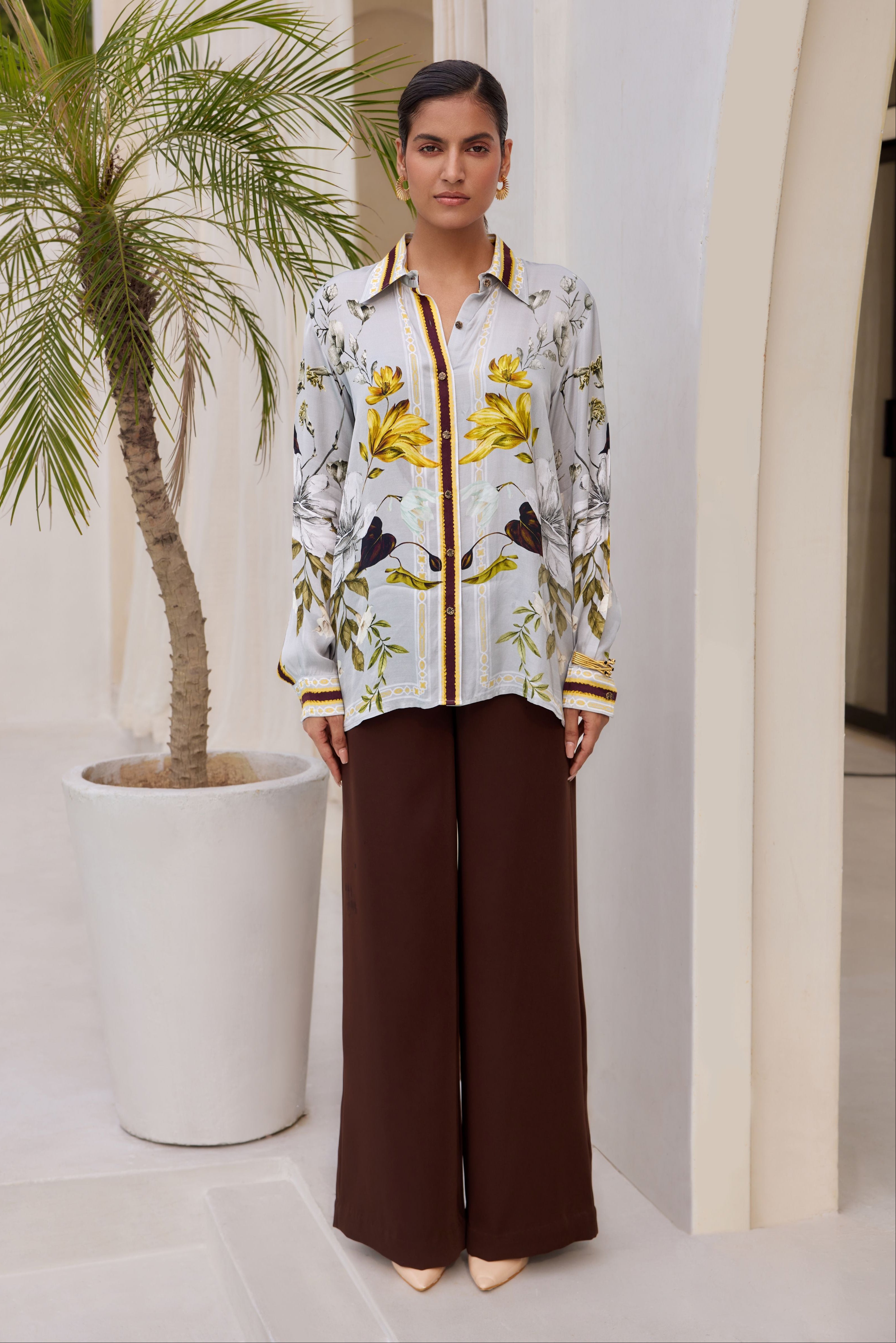 LAYLA GREY SHIRT