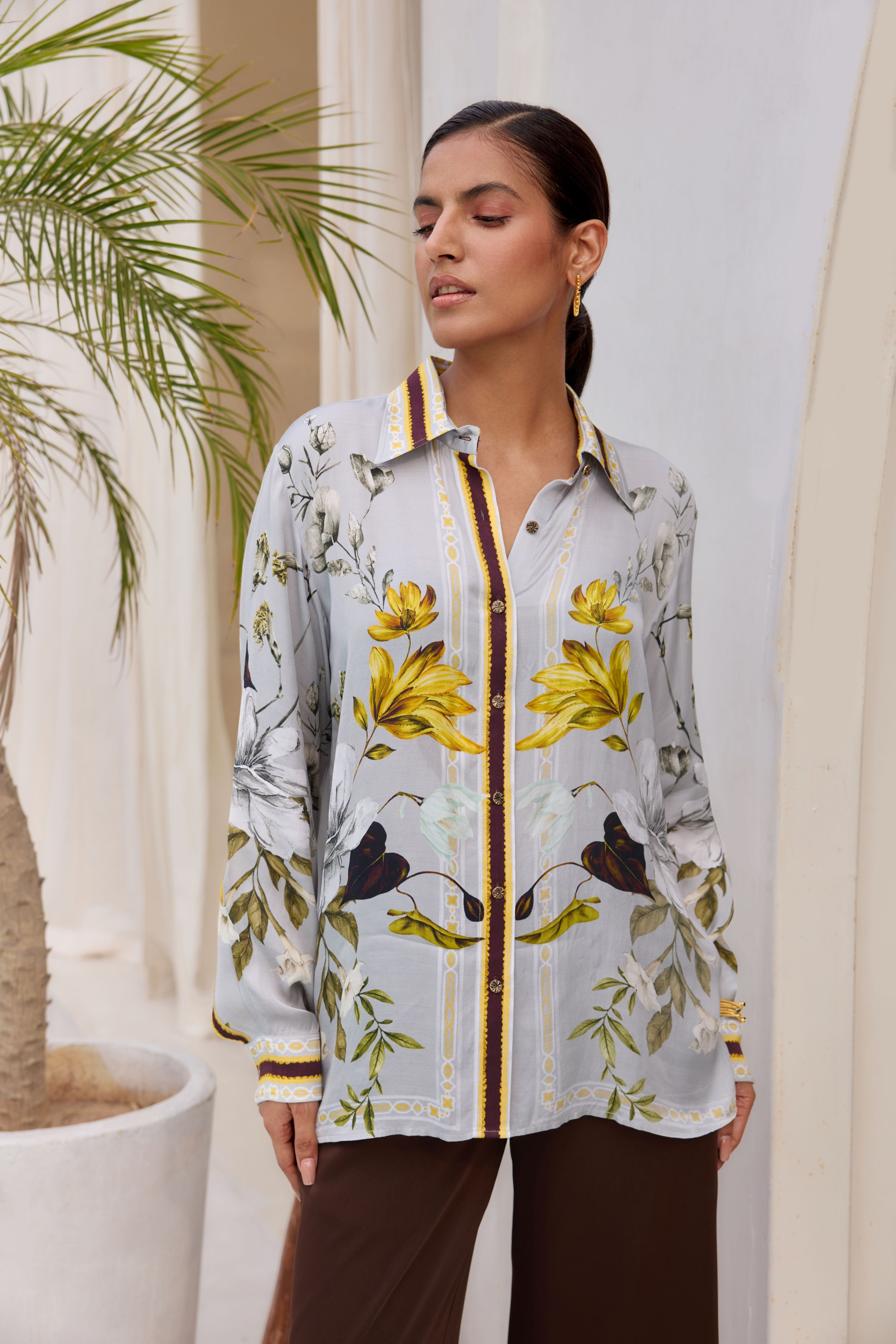 LAYLA GREY SHIRT