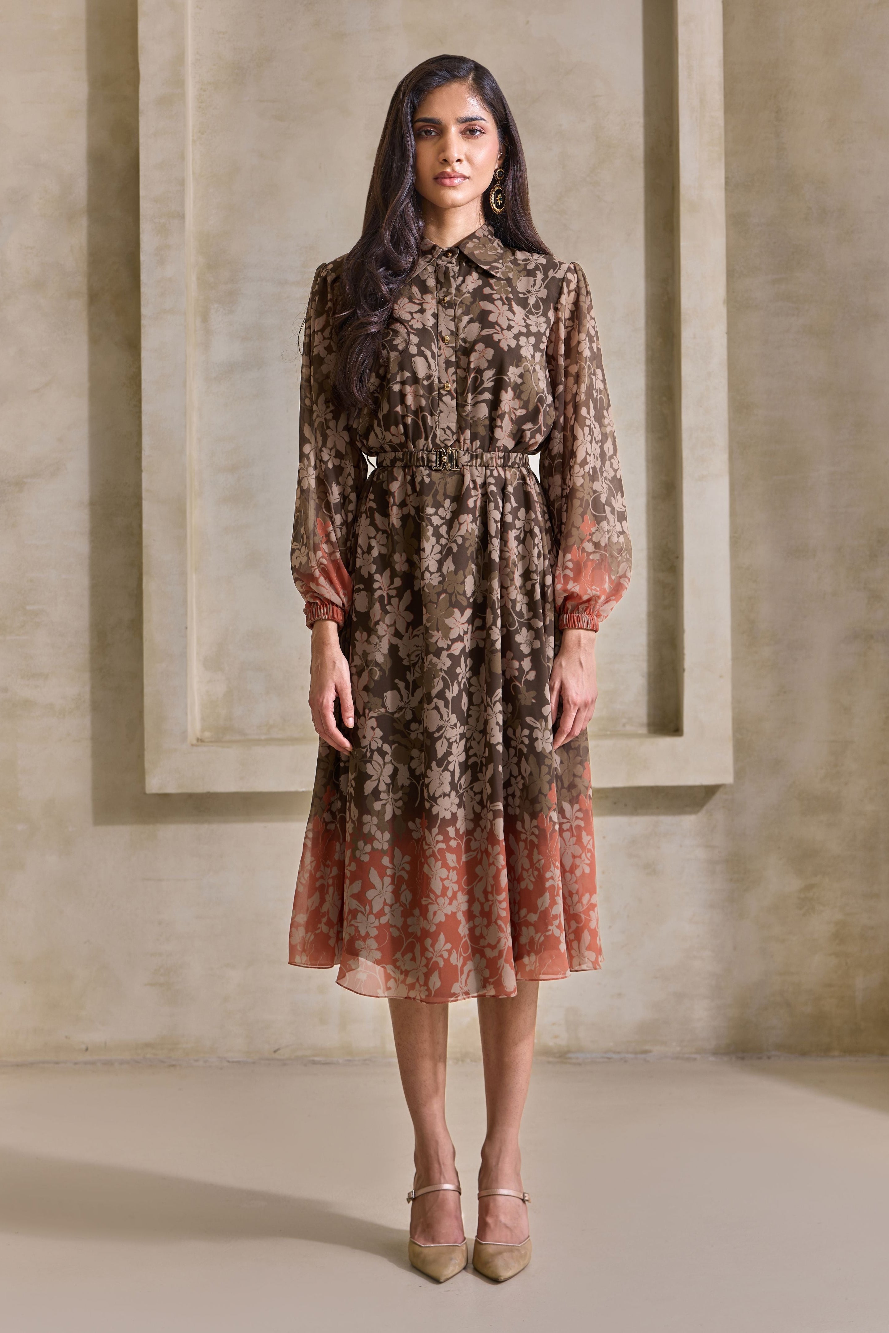 OLIVE HAZE DRESS