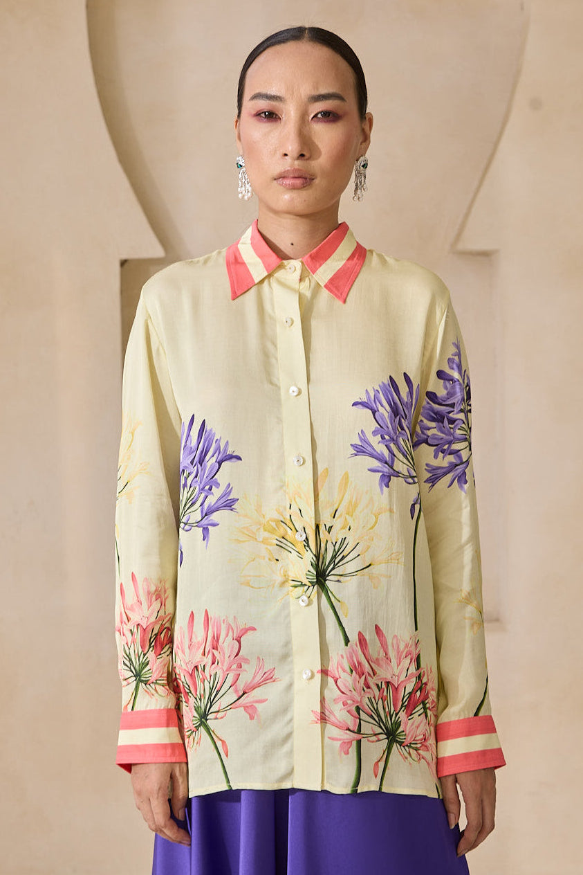 AGAPANTHUS FLORAL SHIRT