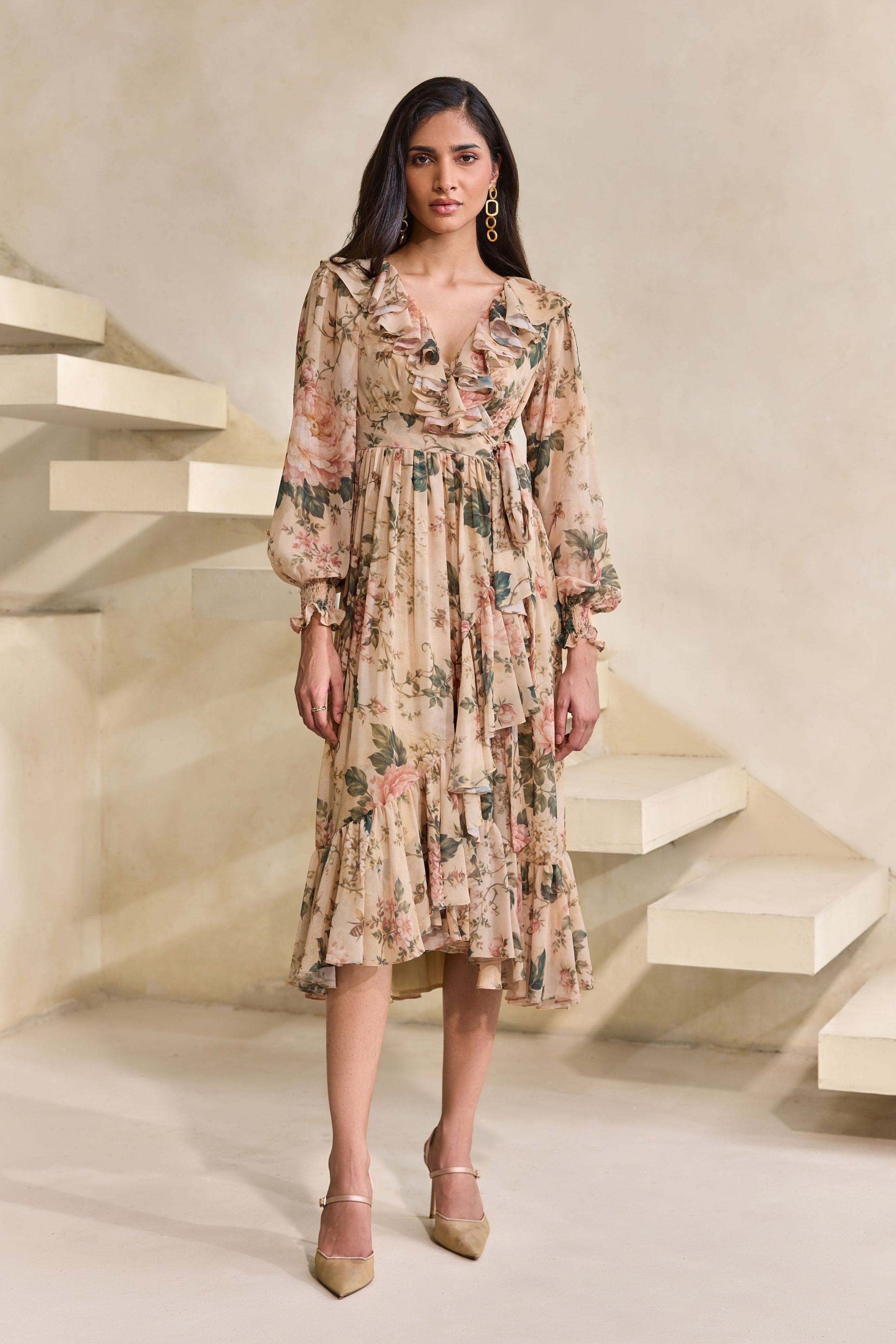 PETAL POISE DRESS