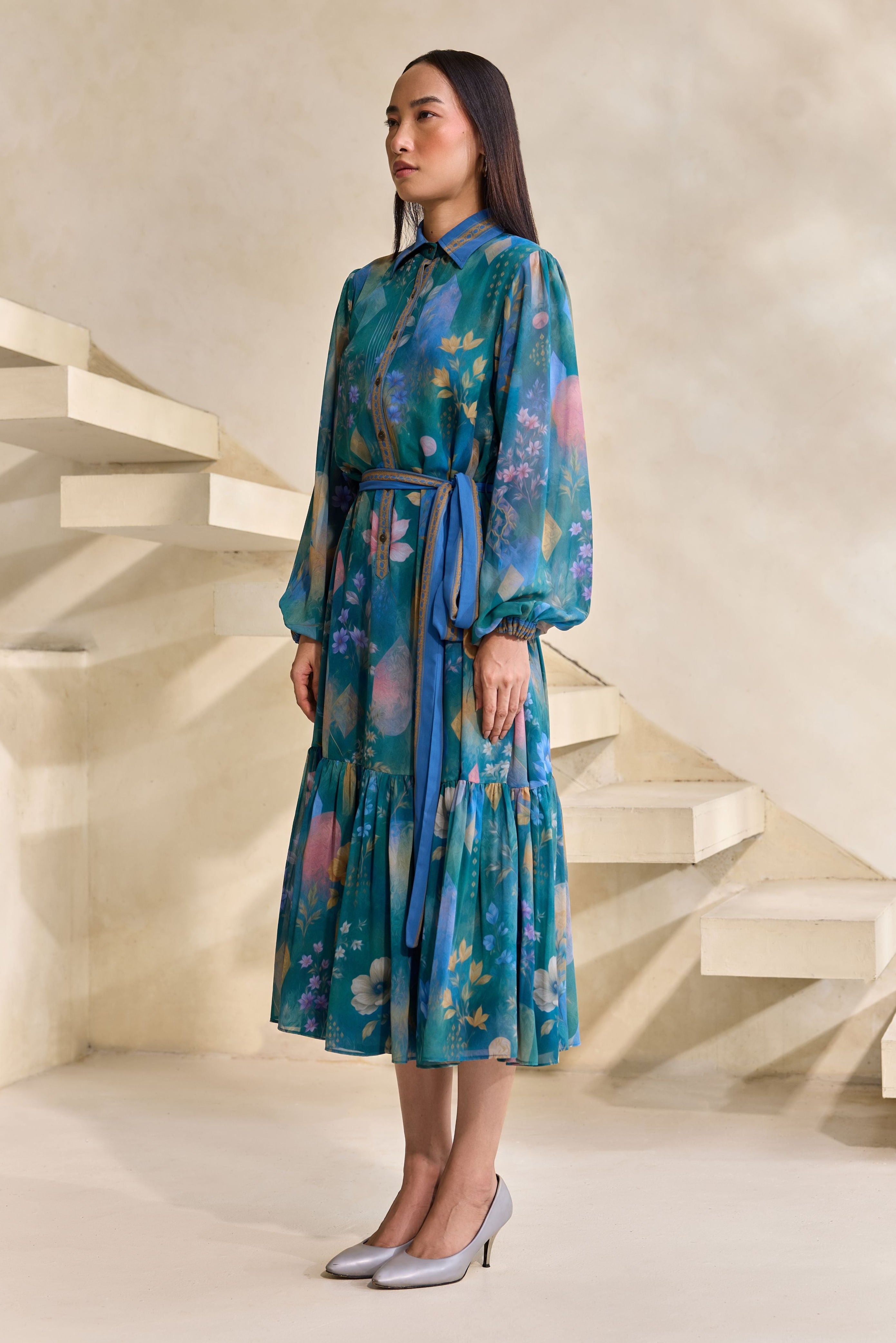 MIDNIGHT MEADOW DRESS