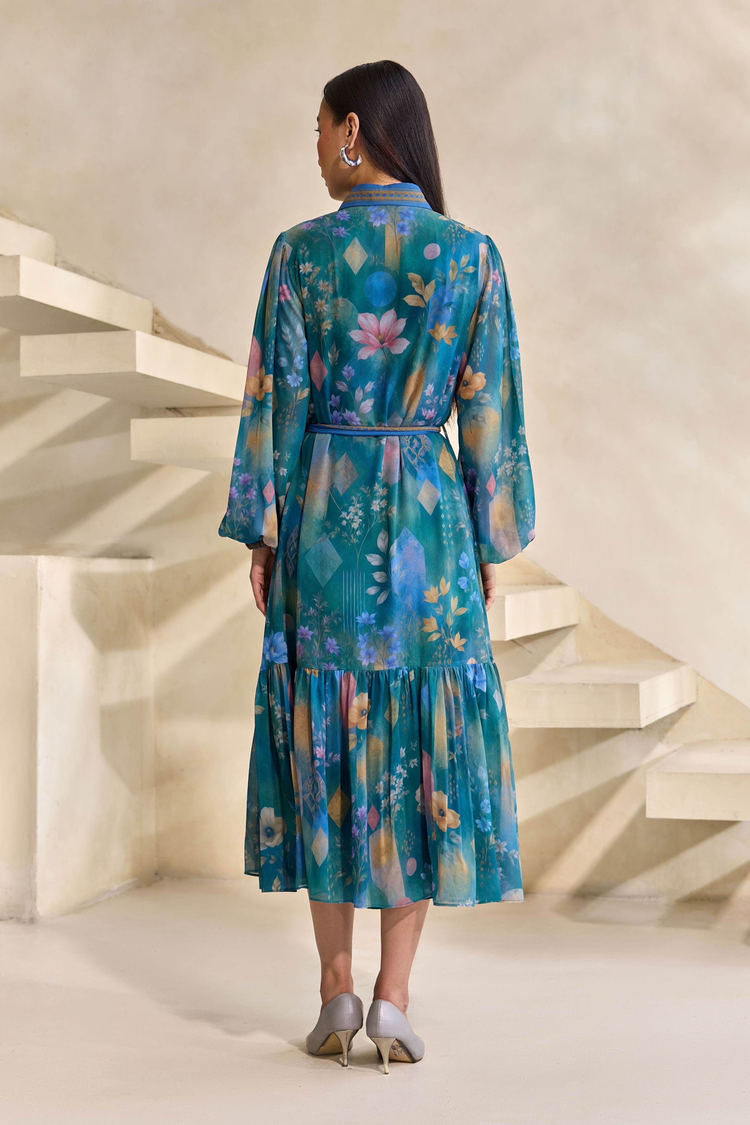 MIDNIGHT MEADOW DRESS