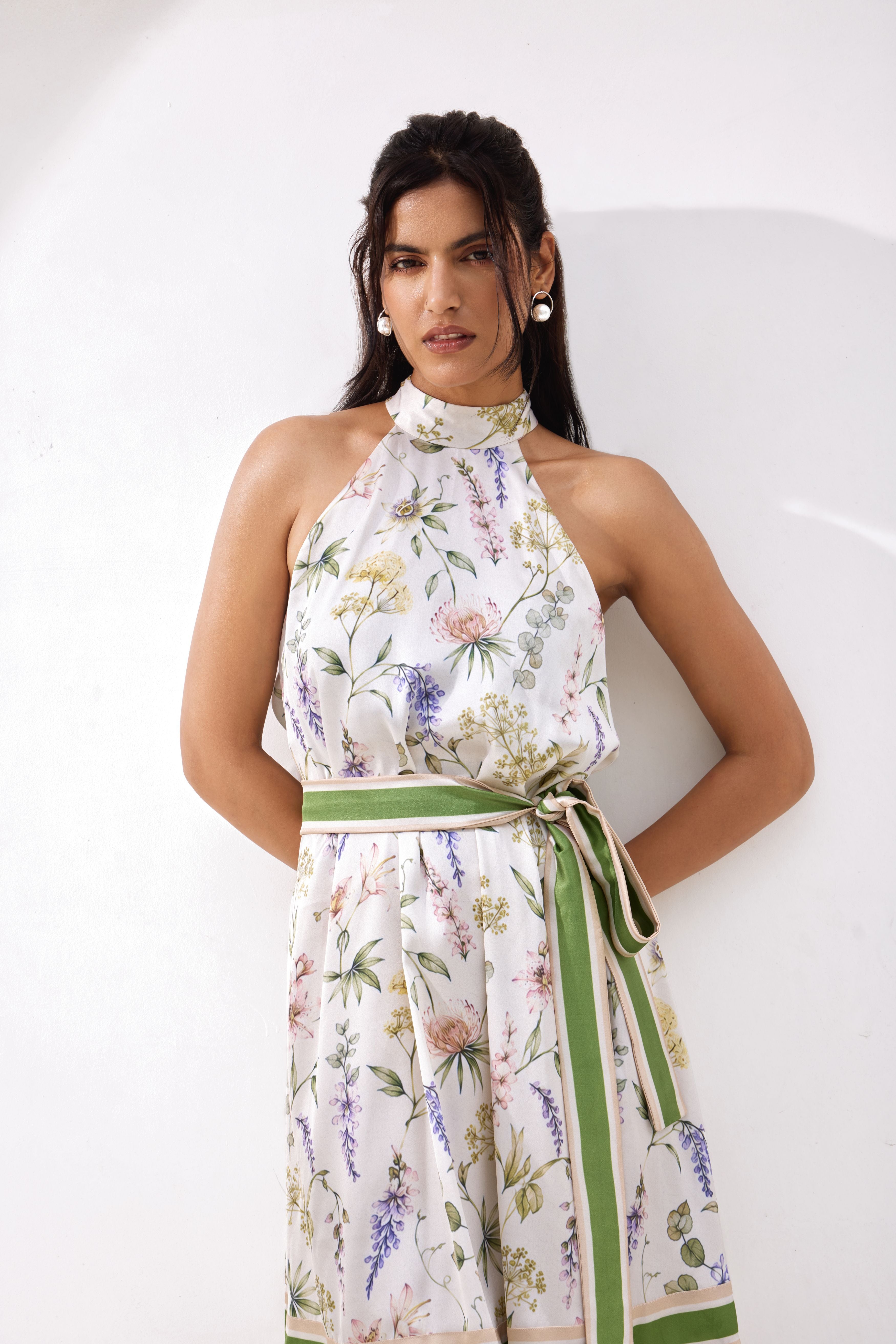 IVORY BLOOM DRESS