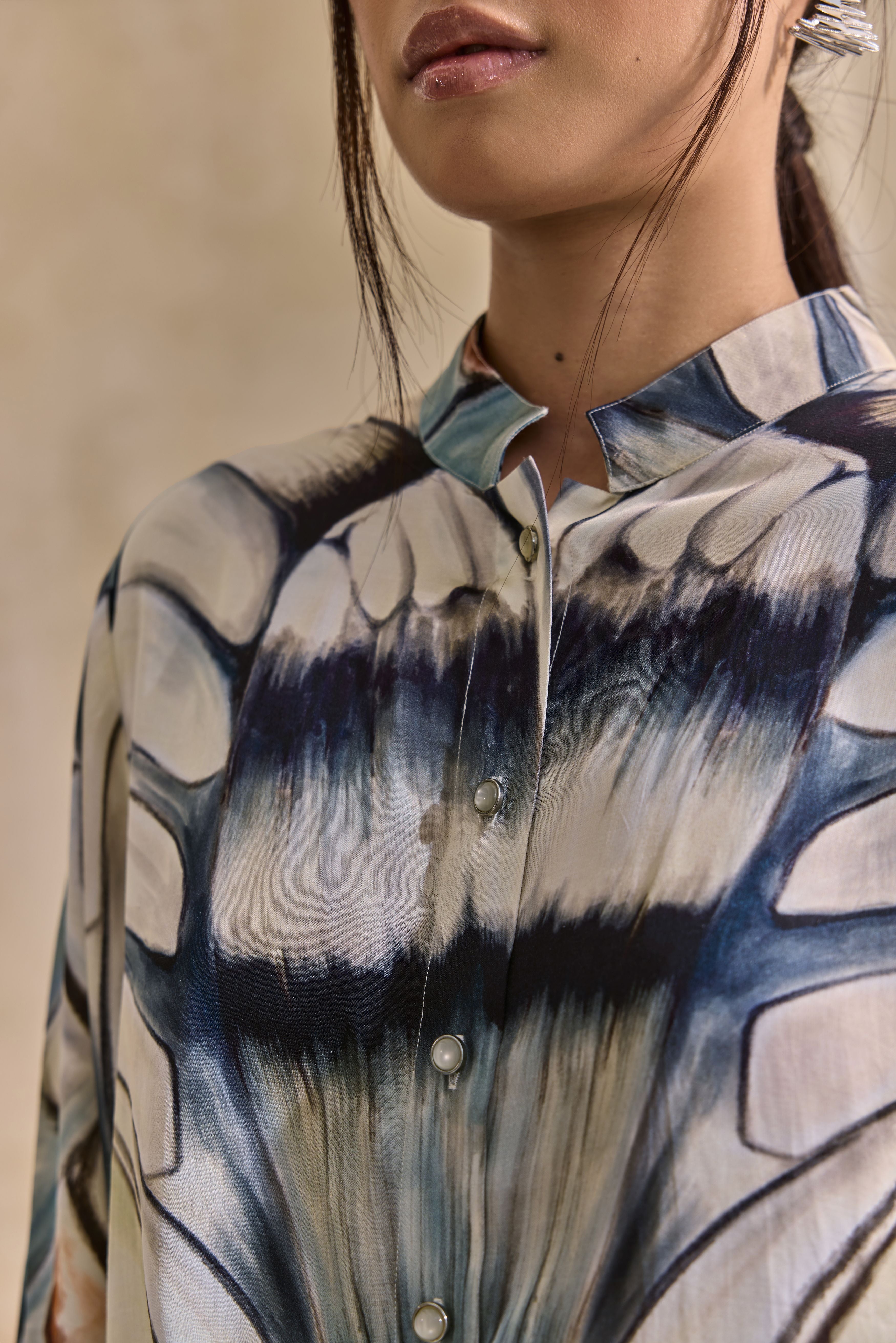 HAZEL ABSTRACT SHIRT