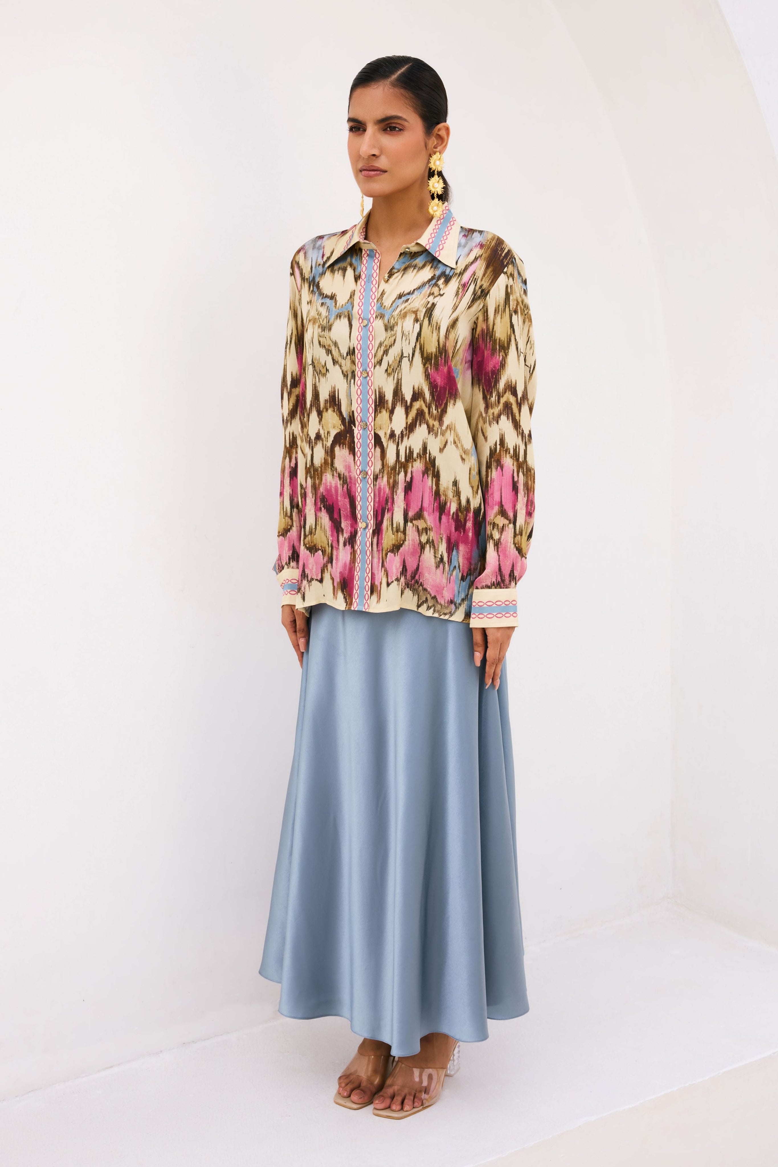 RUSTIC ABSTRACT SHIRT