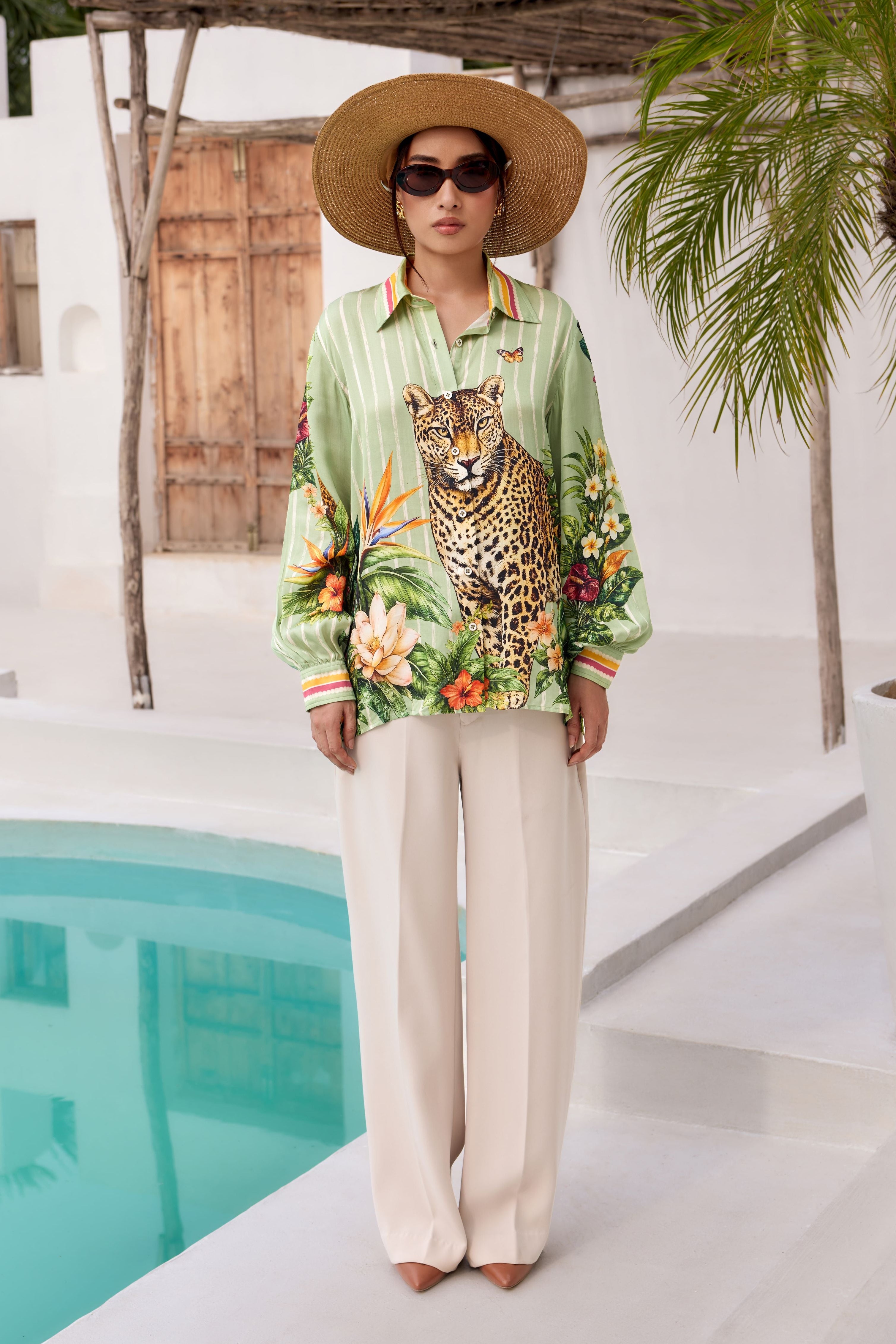 SAFARI BLOOM SHIRT