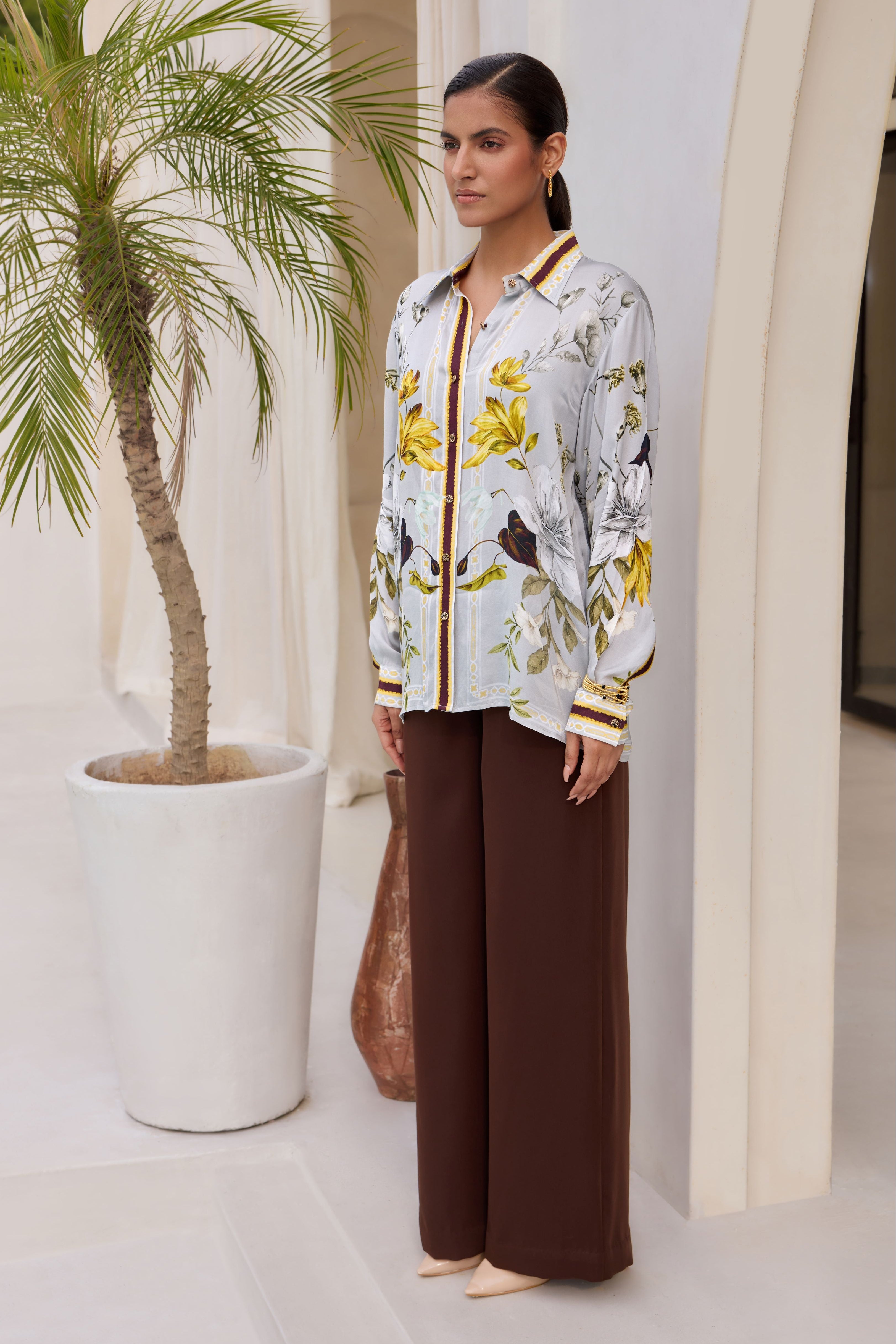 LAYLA GREY SHIRT