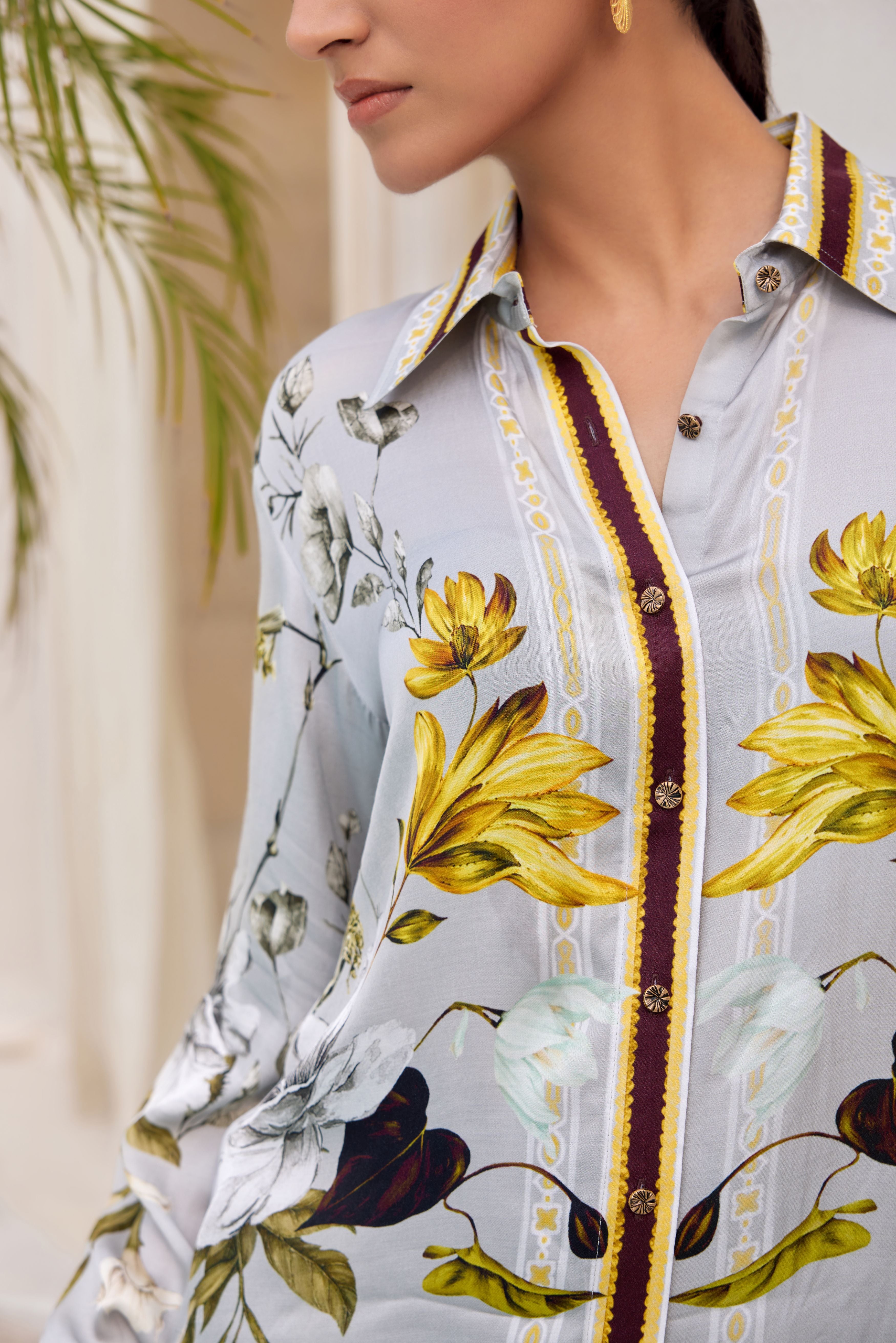 LAYLA GREY SHIRT
